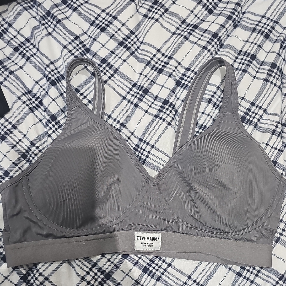 Steve Madden Charcoal Women's Bra